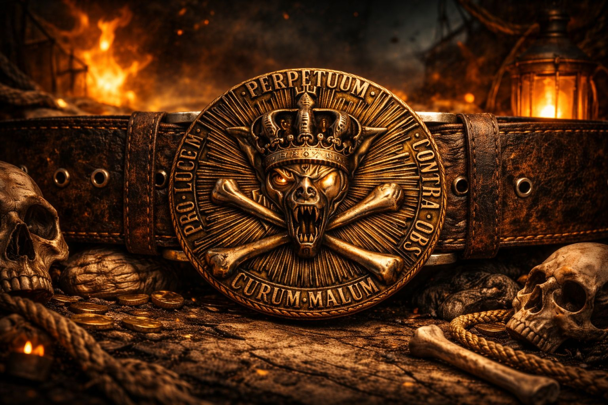 Running Wild Gürtelschnalle - streng limitiert